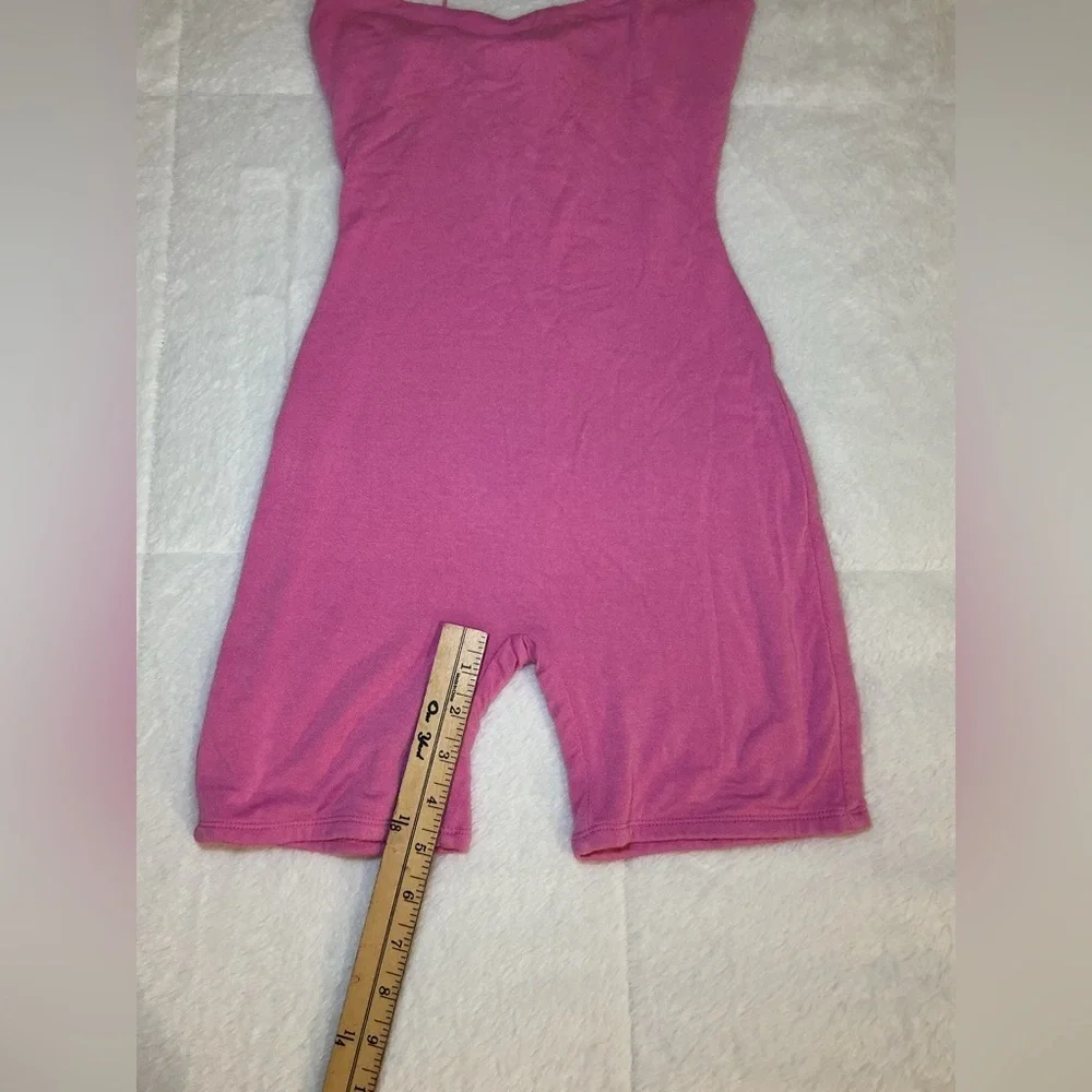 Naked Wardrobe Pink Spaghetti Strap Jumpsuit - Picture 6 of 9